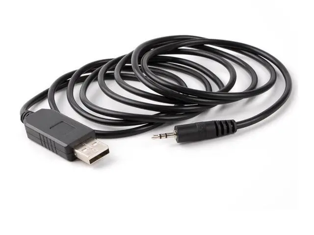 Alt view image 2 of 3 - USB Serial Cable RS232 Audio Jack AJ 2.5mm TRS Converter 3P 3 Pins 1.8m (t-RX r-TX s-GND)