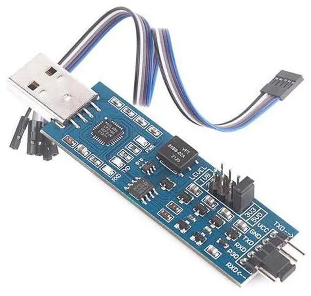 Main image of USB Serial Adapter 1.8V 2.5V 3.3V 5V TTL is Board CP2102 2.54mm Terminal Isolator UART Converter Supported Win 10 Mac OS