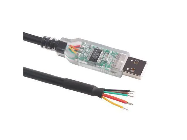 Main image of USB to 3.3v 5v TTL Serial Cable 6P UART Converter 6 Pins 3V3 5V 6ft TTL TTL-232R-RPI for Raspberry Pi (5V TTL)