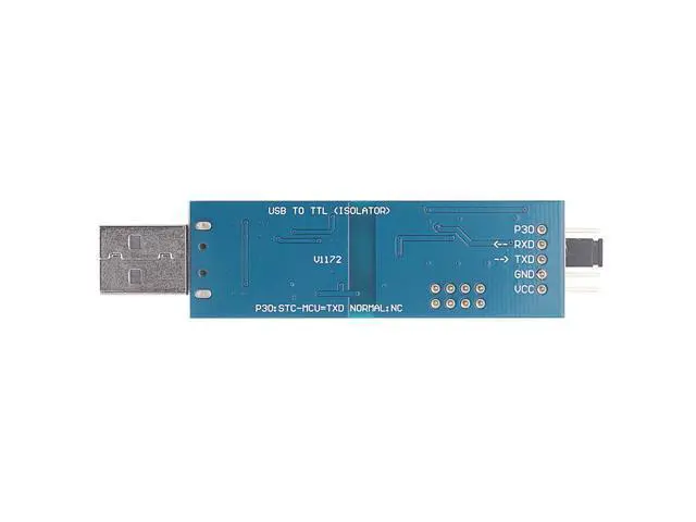 Alt view image 3 of 4 - USB Serial Adapter 1.8V 2.5V 3.3V 5V TTL is Board CP2102 2.54mm Terminal Isolator UART Converter Supported Win 10 Mac OS