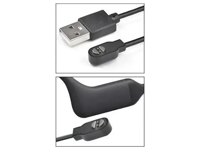 Alt view image 2 of 3 - Wireless Earphone Magnetic Charger Cord Power Adapter for HAYLOU PurFree BC01 Headphones USB Charging Cable Dock Accessories