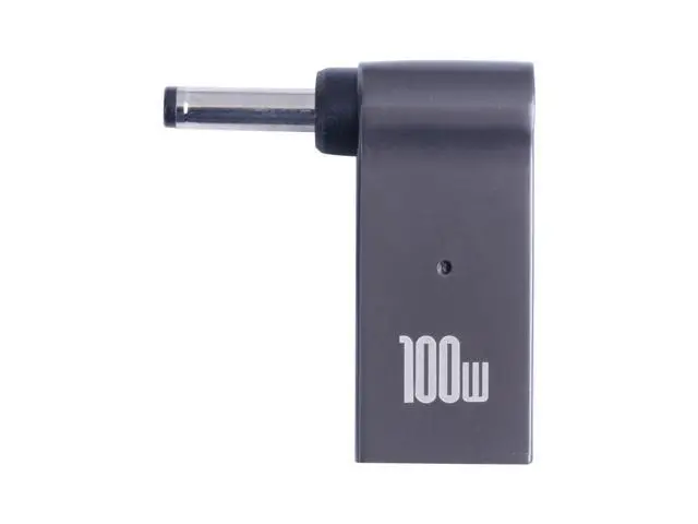 Alt view image 2 of 5 - 100W USB-C / Type-C Female to DC 3.5x1.35mm Male Computer Charging Adapter