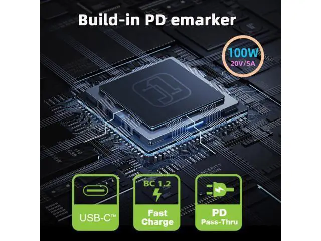 Alt view image 4 of 7 - USB C to DC Adapter,USB C Female to DC 4.5x3.0mm DE Barrel Jack Plug PD 100W Laptop Fast Charging Adapter with Wattage Display