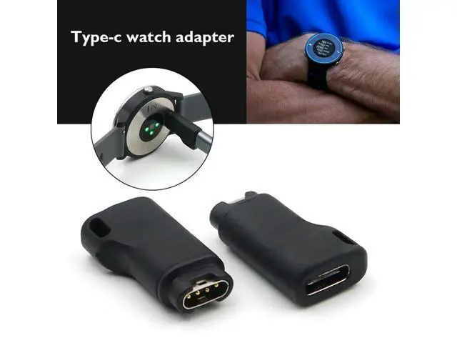 Alt view image 2 of 4 - USB Charger Cable for Garmin Fenix 5 5X 5S 6 6X PRO Type-C Watch Adapter Data Cord Wire for Garmin S10 Venu Fenix 6/6X PRO Solar