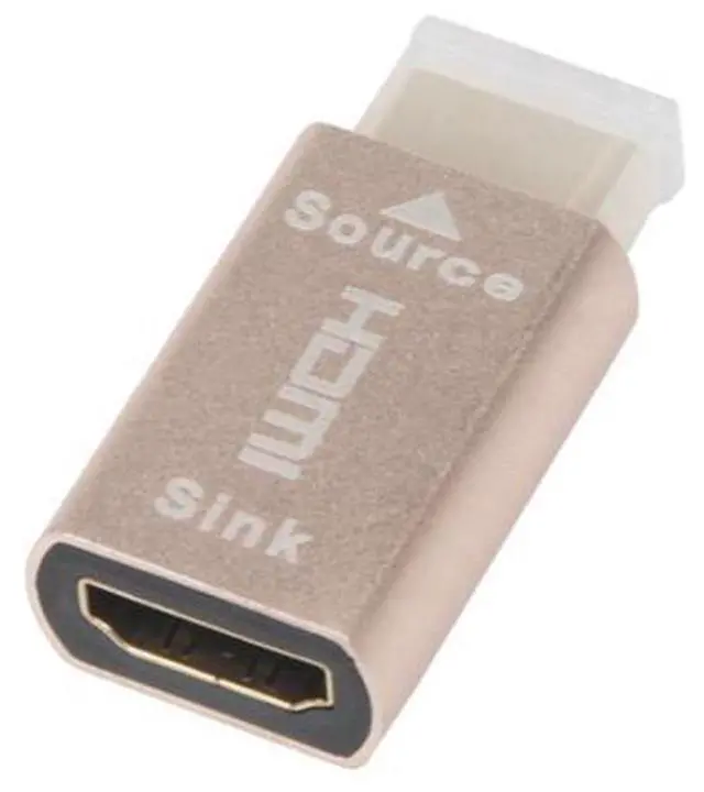 Main image of HDMI Lock Screen Signal Holder KVM HDMI2.0 Virtual Adapter EDID DDC Dummy Plug for HDMI Display Emulator Up to 3840X2160