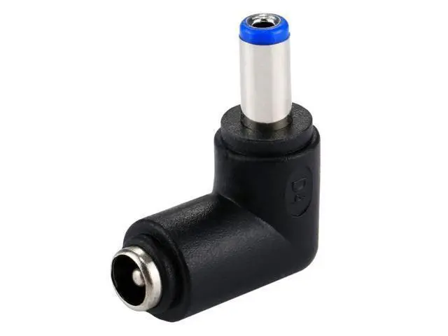Alt view image 4 of 6 - DC 5521 Male to DC 5521 Female Connector Power Adapter for Laptop Notebook, 90 Degree Right Angle Elbow