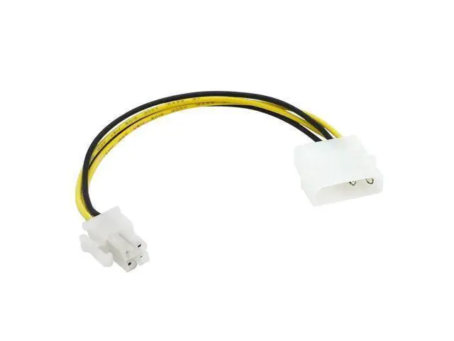 Alt view image 3 of 6 - PC Computer Power Supply PSU EPS ATX/12V 4 pin IDE Molex to Motherboard 4-Pin P4 CPU Power Adapter Converter Cord Cable