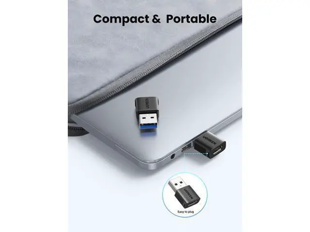 Alt view image 7 of 7 - USB to USB C Adapter 3Pack, USB C Female to USB Male Adapter 10Gbps Type C Converter for iPhone 17 16 15 14 13 Plus Pro Max,iPad Air Mini 6 7,Samsung Galaxy S23 S24,iPad Air,Black