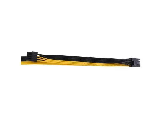 Alt view image 3 of 4 - PCI-E 8 Pin Male To Dual 8 Pin (6+2) Male PCI Express Power Adapter Cable For Modular Power Supply Cable 60Cm+20Cm