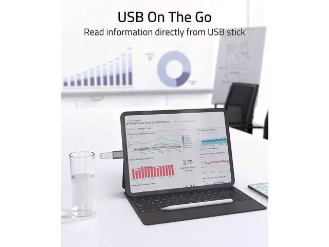 Alt view image 7 of 7 - USB C to USB Adapter 2 Pack USB C Male to USB3 Female Adapter Compatible with MacBook Pro 2023 iMac iPad Mini 6/Pro MacBook Air 2022 and Other Type C or Thunderbolt 4/3 Devices Space Grey