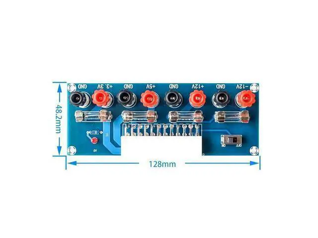Alt view image 2 of 5 - XH-M229 Desktop PC Chassis Power ATX Transfer to Adapter Board Power Supply Circuit Outlet Module 24Pin Output Terminal 24 pins