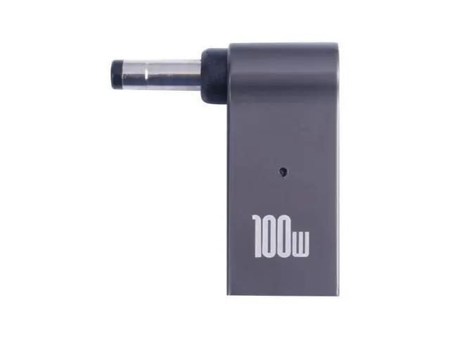 Alt view image 2 of 5 - 100W USB-C / Type-C Female to DC 4.0x1.7mm Male Computer Charging Adapter for