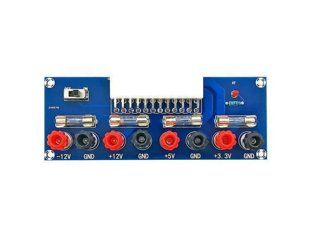 Alt view image 5 of 5 - XH-M229 Desktop PC Chassis Power ATX Transfer to Adapter Board Power Supply Circuit Outlet Module 24Pin Output Terminal 24 pins