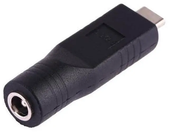Main image of 5.5 x 2.5mm Female to USB-C / Type-C Male Plug Adapter Connector