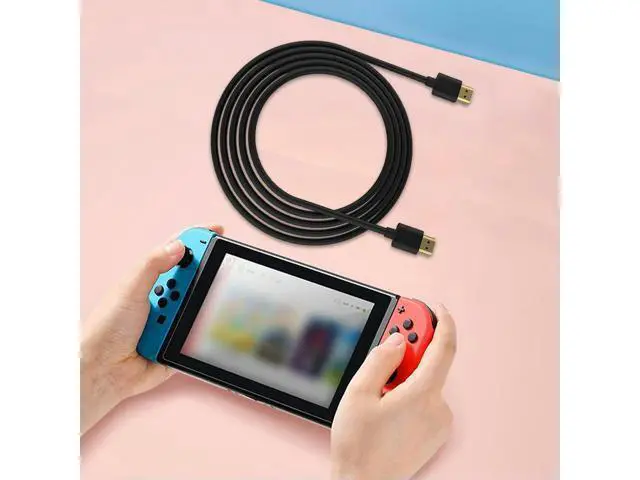 Alt view image 3 of 3 - For Switch 2 HDMI-Compatible Splitter Converter Cable HDMI-Compatible Video Cable for Nintendo for Switch Accessories