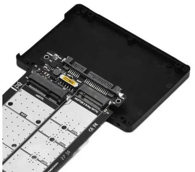 Main image of 2 in 1 M.2 NGFF MSATA SSD To SATA 3.0 Adapter Converter Card M.2 NGFF B-key & MSATA SSD To SATA 3.0 Adapter Card for PC Laptop