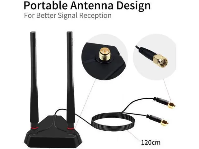 Alt view image 2 of 5 - AXE3000 Wi-Fi 6E AX210 Bluetooth 5.3 Wireless 5374Mbps 2.4G/5GHz/6G WiFi 802.11AX/AC PCIExpress Network Card Adapter PC