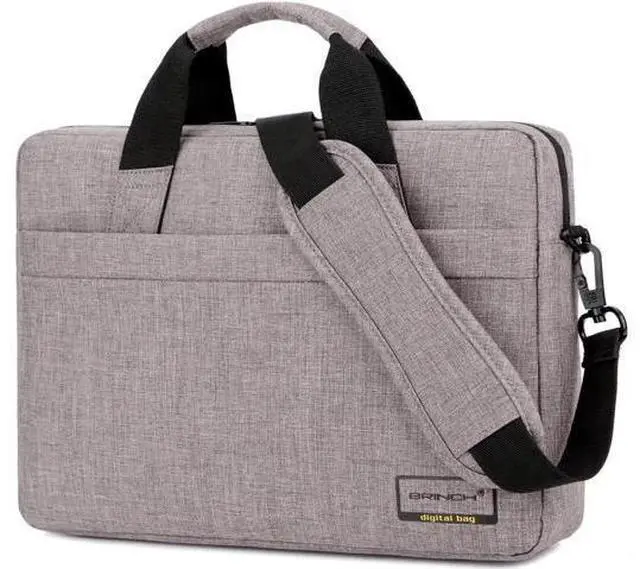 Main image of 13.3 Inch Stylish Lightweight Business Laptop Shoulder Messenger Bag Briefcase Sleeve Case for 13-13.3 Inches Laptop/Notebook/MacBook/Ultrabook/Chromebook Computers Khaki