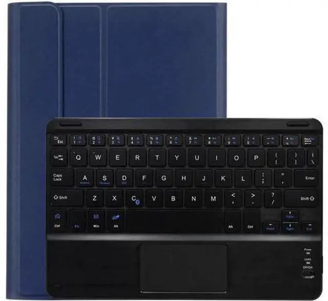 Main image of Touchpad Keyboard Case for Xiaomi Pad 5 / Xiaomi Pad 5 Pro 11 inch 2021/ Xiaomi Pad 5 Pro 5G Detachable Wireless Keyboard with Trackpad & Pencil Holder Blue