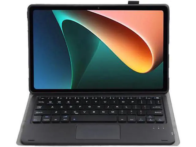 Alt view image 3 of 7 - Touchpad Keyboard Case for Xiaomi Pad 5 / Xiaomi Pad 5 Pro 11 inch 2021/ Xiaomi Pad 5 Pro 5G Detachable Wireless Keyboard with Trackpad & Pencil Holder