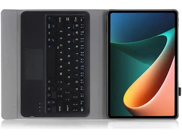 Alt view image 5 of 7 - Touchpad Keyboard Case for Xiaomi Pad 5 / Xiaomi Pad 5 Pro 11 inch 2021/ Xiaomi Pad 5 Pro 5G Detachable Wireless Keyboard with Trackpad & Pencil Holder