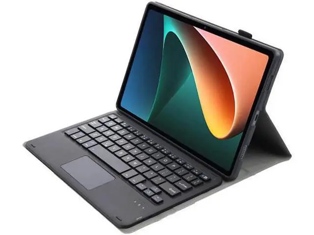 Alt view image 6 of 7 - Touchpad Keyboard Case for Xiaomi Pad 5 / Xiaomi Pad 5 Pro 11 inch 2021/ Xiaomi Pad 5 Pro 5G Detachable Wireless Keyboard with Trackpad & Pencil Holder