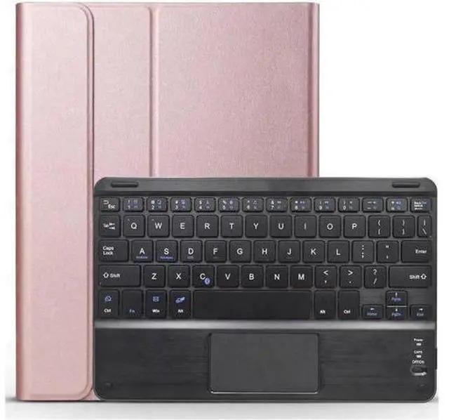 Main image of Touchpad Keyboard Case for Xiaomi Pad 5 / Xiaomi Pad 5 Pro 11 inch 2021/ Xiaomi Pad 5 Pro 5G Detachable Wireless Keyboard with Trackpad & Pencil Holder Rose Gold
