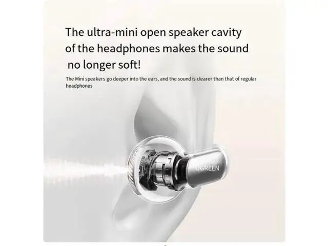 Alt view image 6 of 7 - S5 Bluetooth headphones feature an IPX5 waterproof wireless open sports ear clip with bone conduction function, suitable for Apple and Xiaomi devices