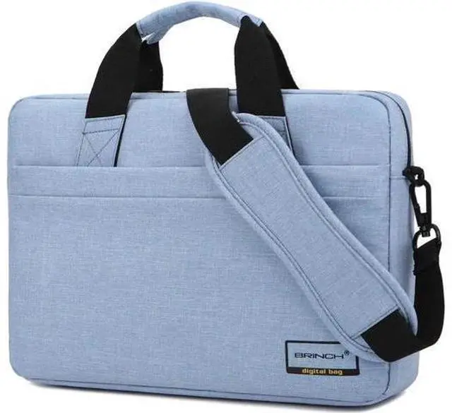 Main image of 13.3 Inch Stylish Lightweight Business Laptop Shoulder Messenger Bag Briefcase Sleeve Case for 13-13.3 Inches Laptop/Notebook/MacBook/Ultrabook/Chromebook Computers Blue
