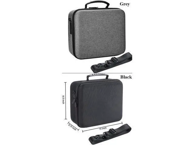 Alt view image 2 of 7 - Deluxe Carry Case for Nintendo Switch Werleo Hard Travel Case Fit Nintendo Switch System and Pro Controller