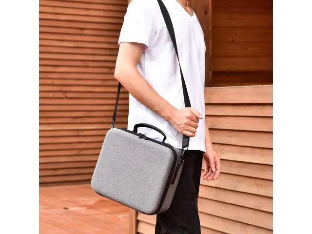 Alt view image 7 of 7 - Deluxe Carry Case for Nintendo Switch Werleo Hard Travel Case Fit Nintendo Switch System and Pro Controller