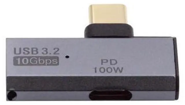 Main image of 10Gbps USB-C Type-C 1-to-2 USB-C Female OTG & 100W PD Power Adapter for Laptop Tablet Phone