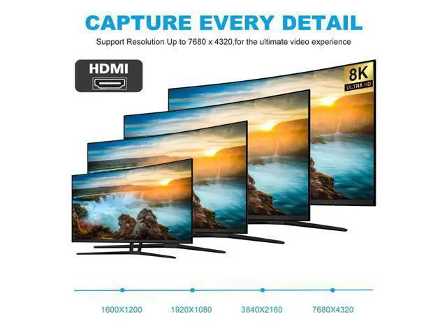 Alt view image 5 of 7 - Down Angled Mini HDMI Male to HDMI 2.1 Female UHD Extension Gold Converter Adapter Support 8K 60hz HDTV
