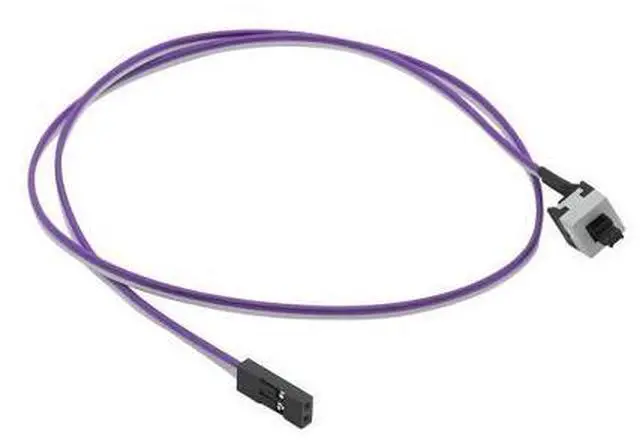 Alt view image 2 of 6 - 1pcs Computer Motherboard Power Cable Switch Push Button Switch On/Off/Reset Button Replacement Power Momentary Connector Cable