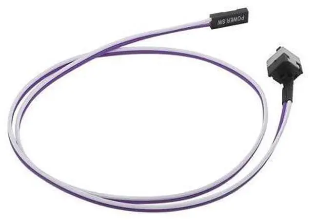 Alt view image 5 of 6 - 1pcs Computer Motherboard Power Cable Switch Push Button Switch On/Off/Reset Button Replacement Power Momentary Connector Cable