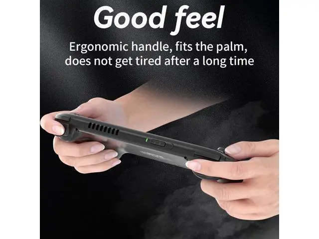 Alt view image 7 of 7 - RG556 Retro Handheld Game Consoles No Card Retro Game Console Android 13 System 5.48-inch AMOLED Screen Unisoc T820 Processor, Retro Gaming Console 5500mAh Battery Lasting 8 Hours(Black)