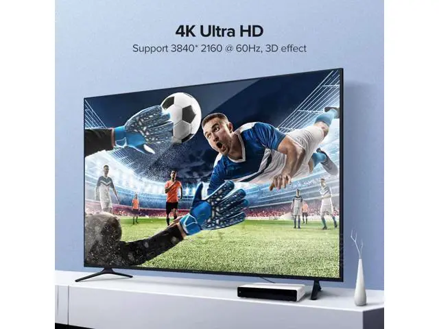 Alt view image 4 of 7 - Micro HDMI 2.0 Male to HDMI Male 4K 60hz Stretch Coiled Cable Left Angled 90 Degree for HDTV Computer Laptop Monitor