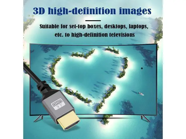Alt view image 6 of 7 - Micro HDMI 2.0 Male to HDMI Male 4K 60hz Stretch Coiled Cable Left Angled 90 Degree for HDTV Computer Laptop Monitor