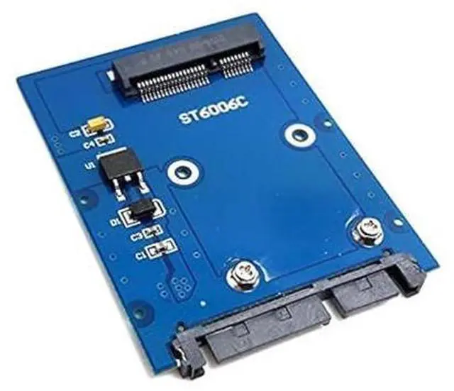 Main image of Slim Type Mini PCI-E mSATA SSD to 2.5" SATA 3.0 22pin HDD Adapter Hard Disk PCBA SATA