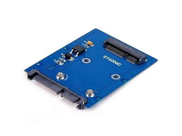 Alt view image 3 of 7 - Slim Type Mini PCI-E mSATA SSD to 2.5" SATA 3.0 22pin HDD Adapter Hard Disk PCBA SATA