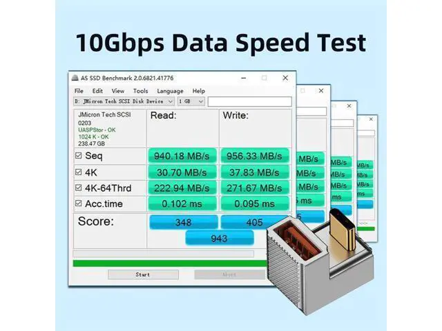 Alt view image 3 of 7 - USB-C USB 3.1 Type C Male to USB 3.0 A Female 10Gbps OTG Data 120W Power Opposite U Shape Back Angled Adapter Alloy Shell Mecha Cyberpunk Style