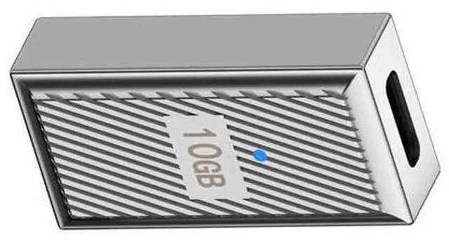 Main image of USB-C USB 3.1 Type C Female to USB 3.0 A Female 10Gbps OTG Data 120W Power Adapter Alloy Shell Mecha Cyberpunk Style