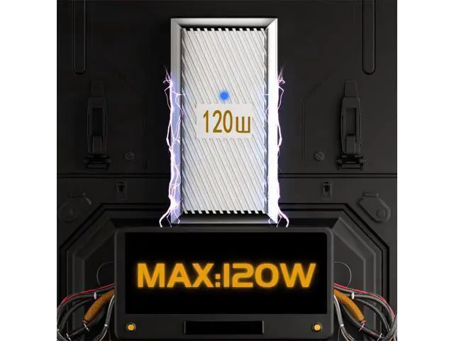 Alt view image 4 of 7 - USB-C USB 3.1 Type C Male to USB 3.0 A Female 10Gbps OTG Data 120W Power Adapter Alloy Shell Mecha Cyberpunk Style