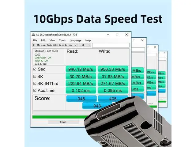 Alt view image 4 of 7 - USB-C USB 3.1 Type C Female to USB 3.0 Type-A Male 90 Degree Right Angled Flat Type 10Gbps Data 120W Power Adapter Mecha Cyberpunk Style