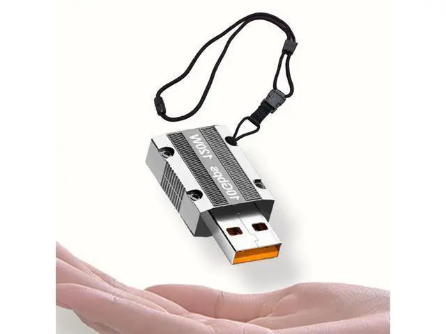 Alt view image 5 of 7 - USB-C USB 3.1 Type C Female to USB 3.0 A Male 10Gbps Data 120W Power Adapter Alloy Shell for Laptop Tablet Mobile Phone
