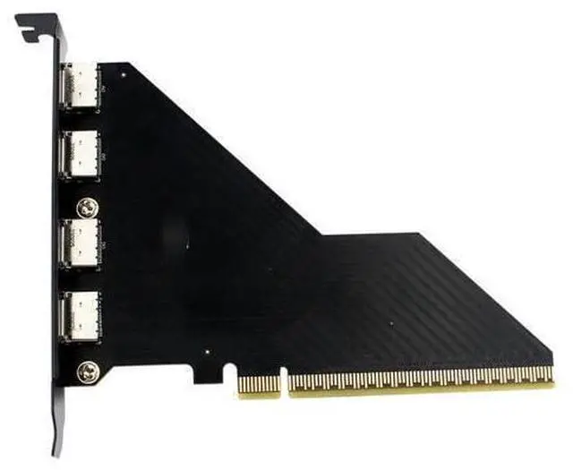 Main image of PCIe X16 To SFF 8611&8612 Adapter Card PCIE 16x To SFF-8612 861 Adapter PCI Express To SFF-8612 Expansion Card Adapter