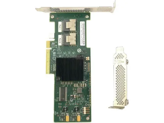 Alt view image 2 of 4 - LSI 9220-8i M1015 RAID Controller Card SAS SATA P20 IT Mode for ZFS FreeNAS unRAID PCI E 6Gbps HBA Expander Card