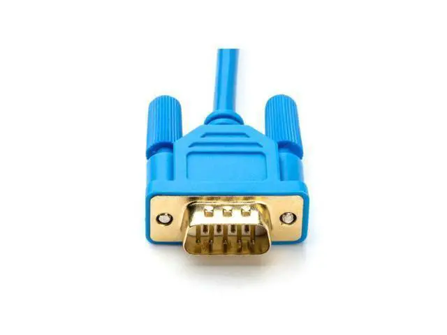 Alt view image 3 of 4 - PC-TTY Siemens S5 PLC Programming Cable 6ES5 734-1BD20 - Gold-plated blue PC-TTY serial port (Note: Does not support USB conversion)