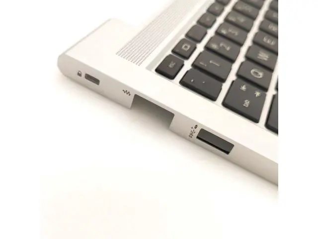 Alt view image 2 of 5 - New Replacement for Probook 440 G8 445 G8 Palmrest Case Non-Backlit US Keyboard Keyboard Assembly M23770-001