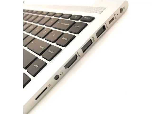 Alt view image 5 of 5 - New Replacement for Probook 440 G8 445 G8 Palmrest Case Non-Backlit US Keyboard Keyboard Assembly M23770-001